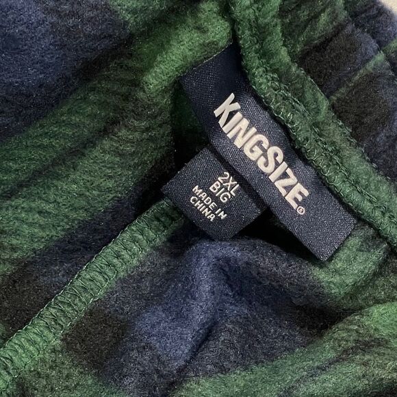 King Size Big & Tall Microfleece Drawstring Super Soft Pajama Pants New Size 2XL - Picture 6 of 9